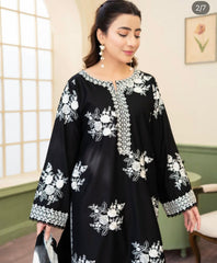 3PCS UNSTITCHED SUIT FABRIC lawn90/70 #1005