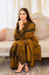 3 PCS UNSTITCHED SUIT|FABRIC Lawn90/88  #1006